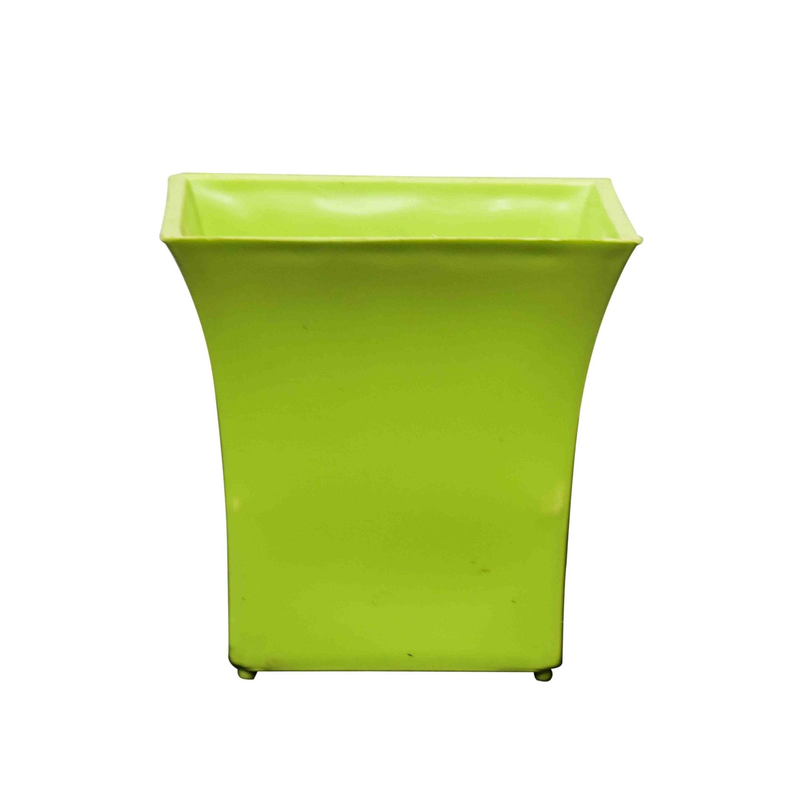 orion light green plastic square pot