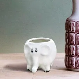 Ceramic White Pot