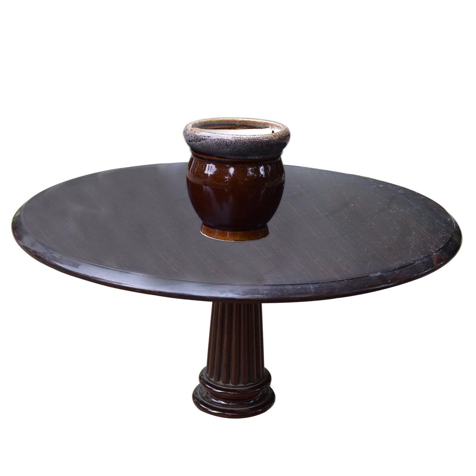 Brown Decorative Ceramic Pot Planter