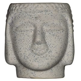 Decorative Ceramic Head Pot